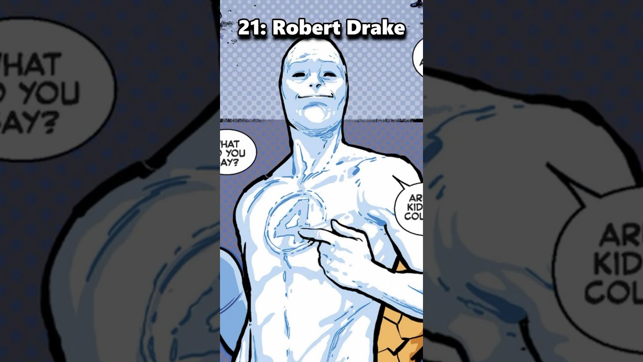 FANTASTIC 4: Iceman #marvel #marvelcomics #comics #fantasticfour #thunderbolts #mcu