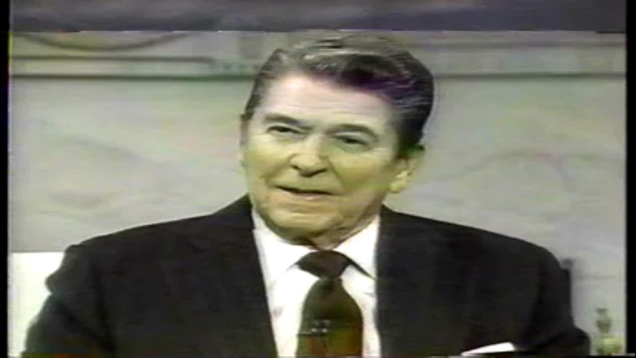 President Ronald Reagan 1987 Gorbachev/Reagan Summit