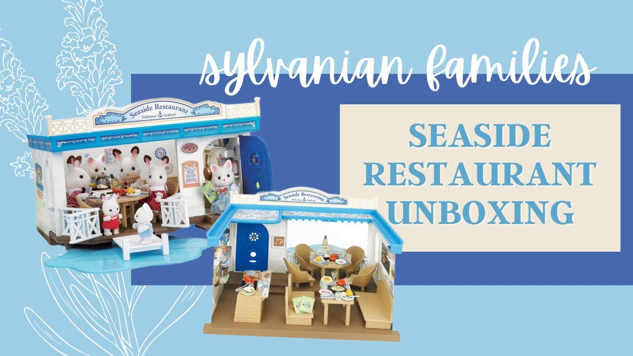 Sylvanian Families: UNBOXING Seaside Restaurant