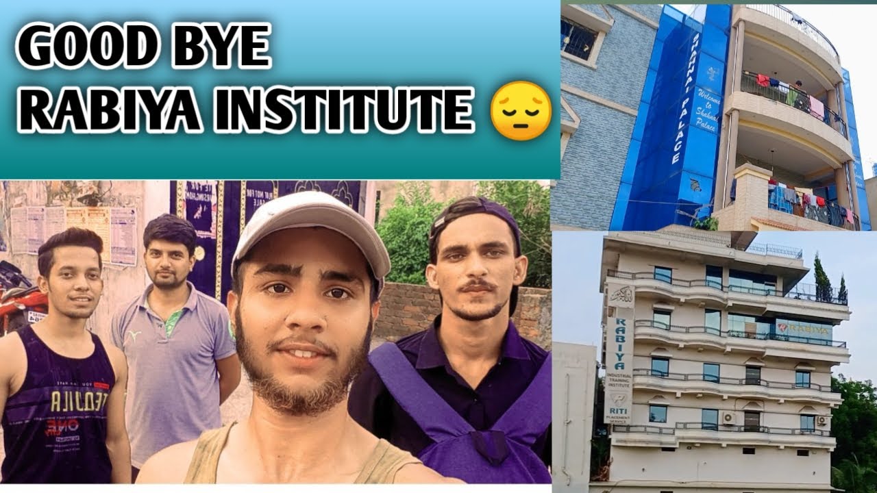 GOOD BYE RABIYA INSTITUTE 😔 || BY BY FRIENDS  ||  COURSE COMPLETED