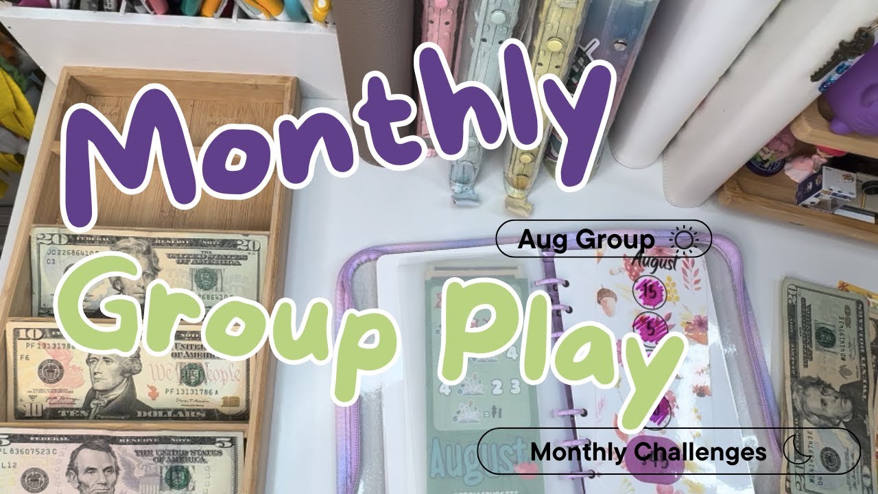 August Week 4 Monthly Challenges | $70+ Savings Challenges | Group Play | TorsCashCorner