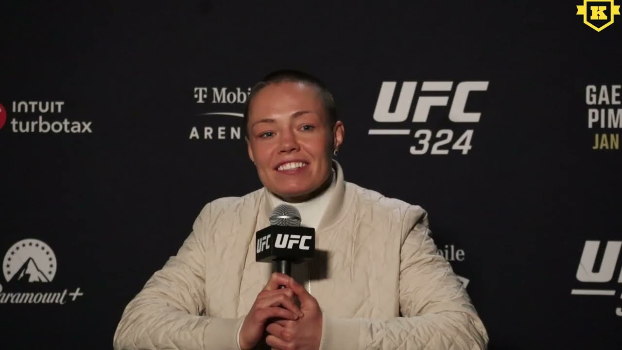 Rose Namajunas Weighs In on the Women’s GOAT Debate: Nunes vs Shevchenko | UFC 324 Media Day