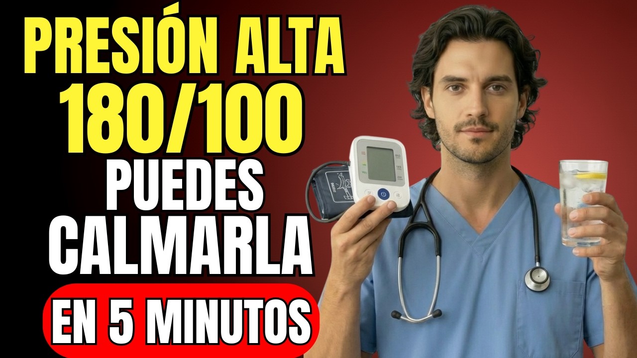 Qué Hacer en 5 Minutos para EVITAR un Derrame Cerebral | Salud Para Personas Mayores