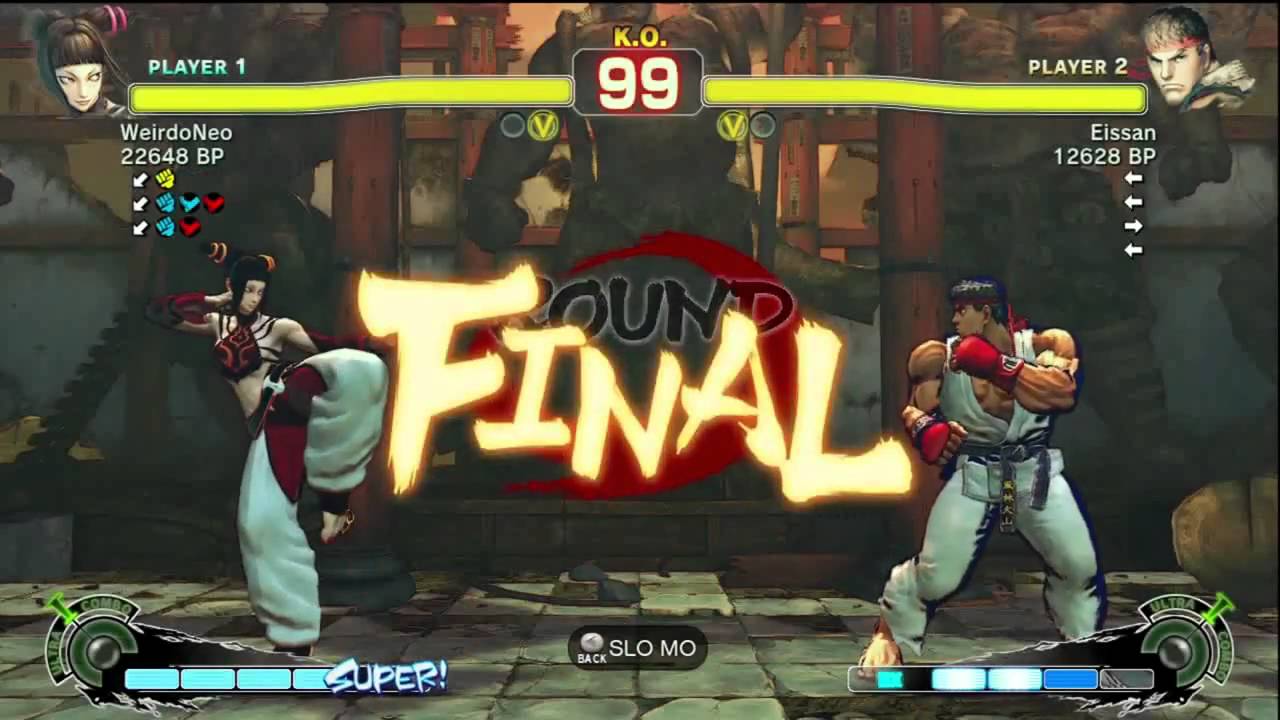 WeirdoNeo [Juri] vs Spriggan Xz [Akuma] SSF4 Ranked Matches - Xbox Live [Video 1 of 2]