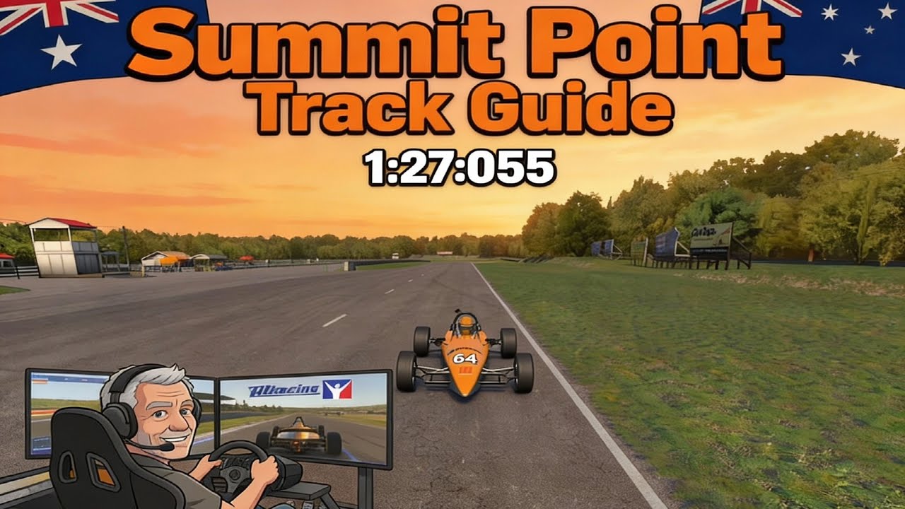 iRacing Formula Vee Track Guide - 1:27.055 Summit Point