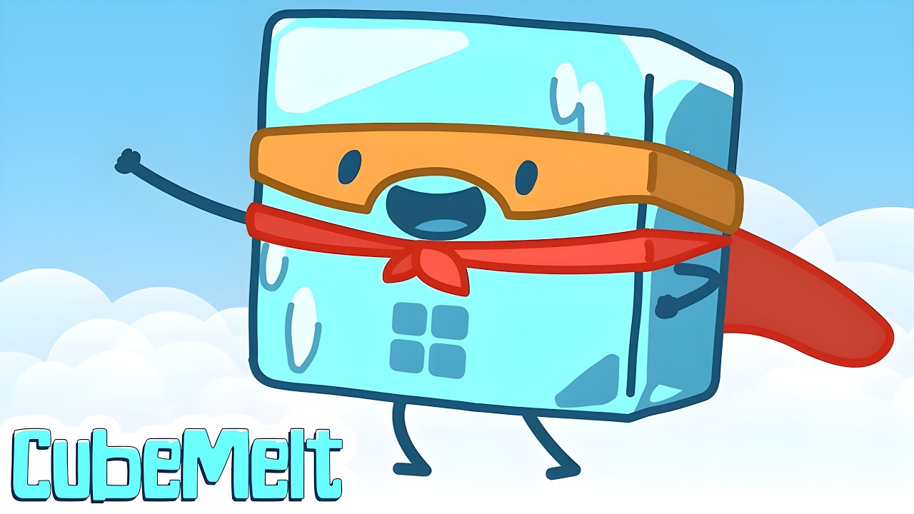 The Misadventures of CubeMelt | CubeMelt vs Evil Alien