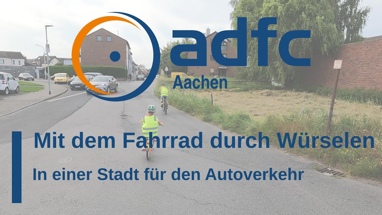 Mit dem Fahrrad durch Würselen
