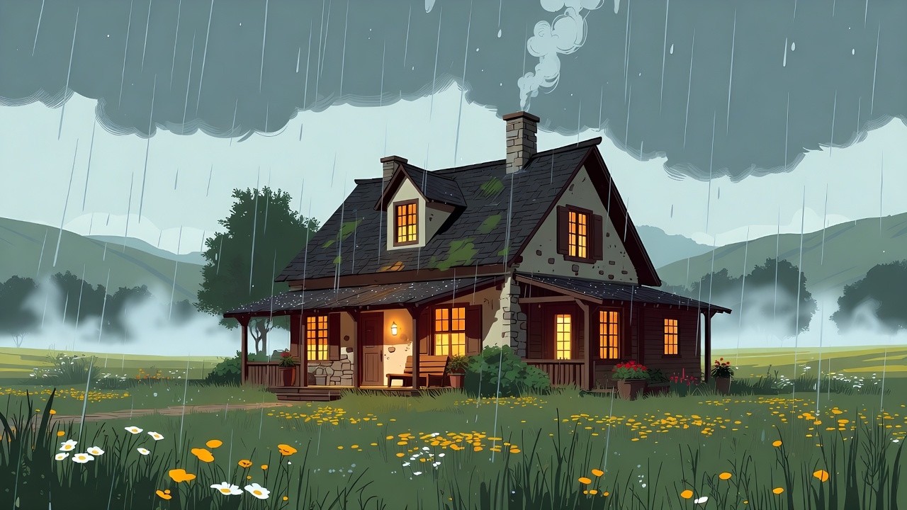 Relax In The Rain ☕️ Chill Lo-Fi Rain HipHop beats ☔️ Lofi Rain Playlist 