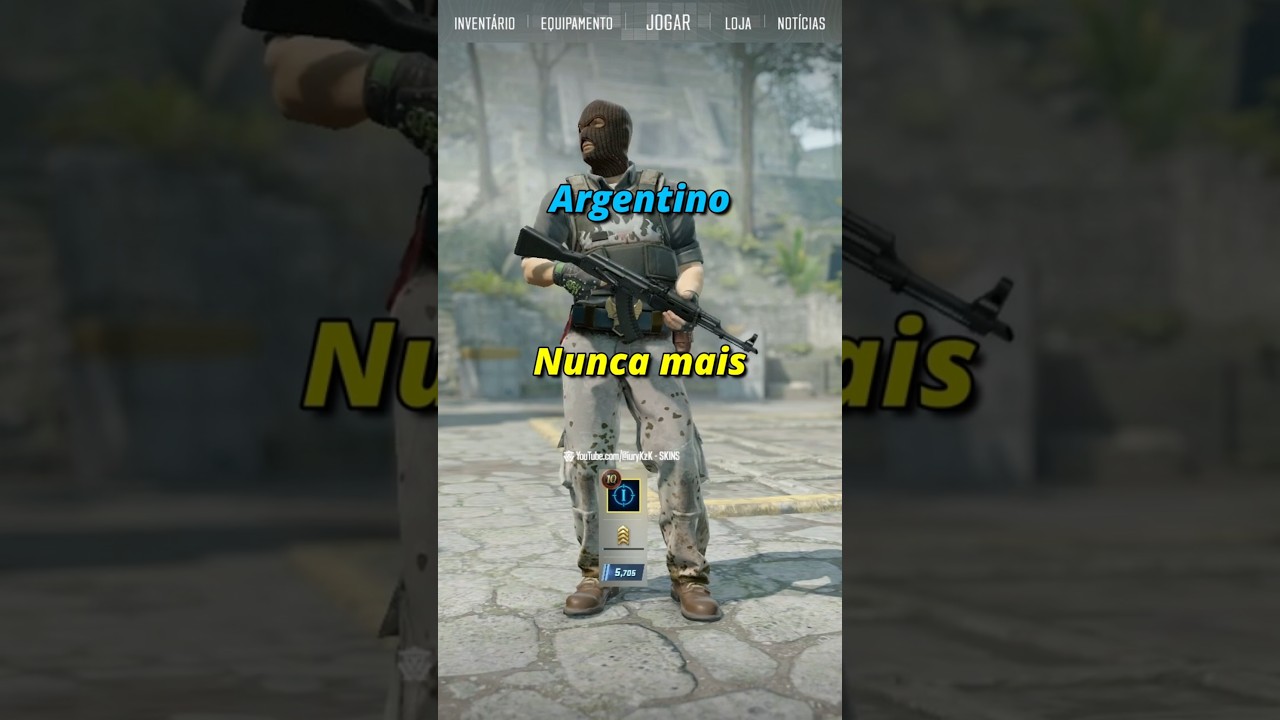Como Nunca mais Jogar com Argentino no CS2