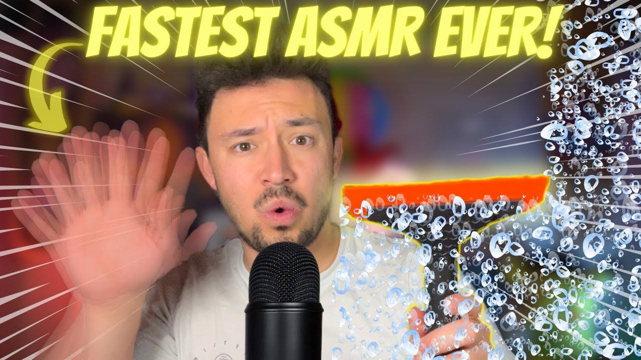 Самый быстрый ASMR В ИСТОРИИ! Триггеры без остановки, которых вы ещё НЕ СЛЫШАЛИ 💨✨