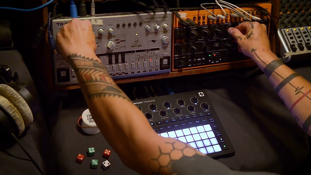 Circuit Track DAWless Ep.2 - TD-3 Behringer - CRAVE Behringer - Patrice d'Angelo BreakBeat Sound.