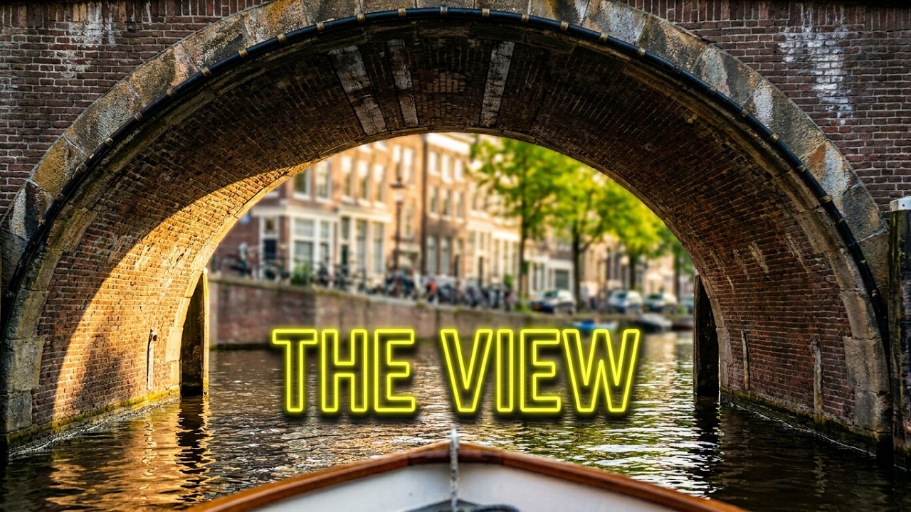 Amsterdam: Virtual Canal Boat Ride through Amsterdam's Canals 🚤🌊