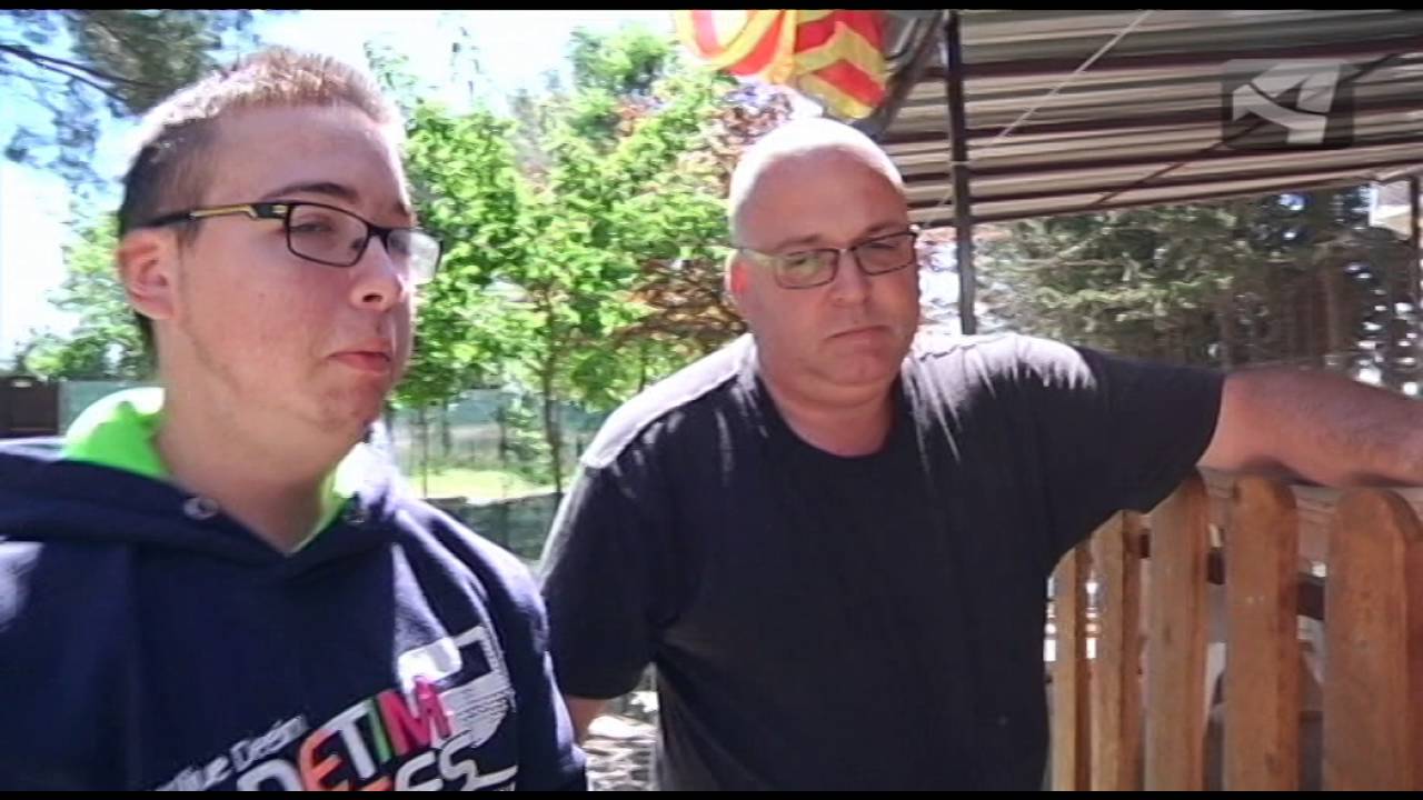 Nos vamos de camping. Aragón TV. El Bolaso (Ejea de los Caballeros)