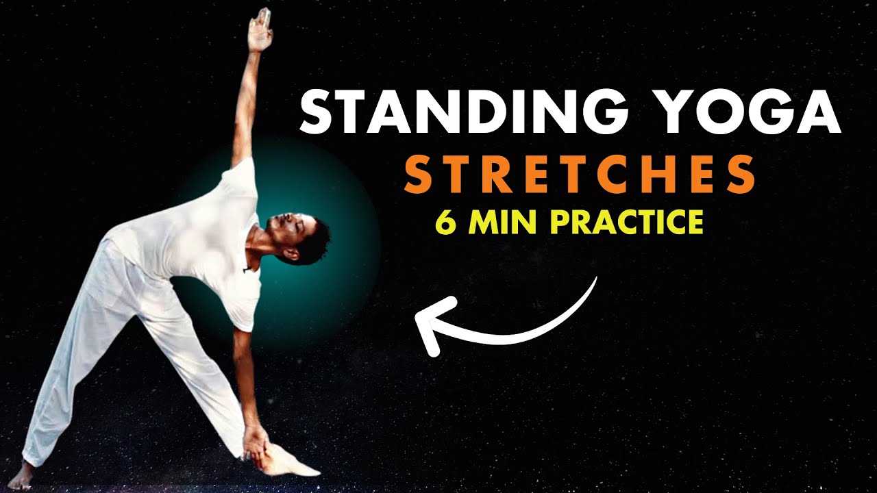 6-Min Standing Morning Yoga Stretch | Wake Up Your Body in Minutes #morning #streching