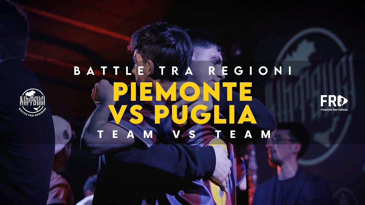 HIGHER, KYN, BRUNO BUG vs GRIZZLY, BURRITO, SANJI - TEAM PUGLIA vs TEAM PIEMONTE -BATTLE fra REGIONI