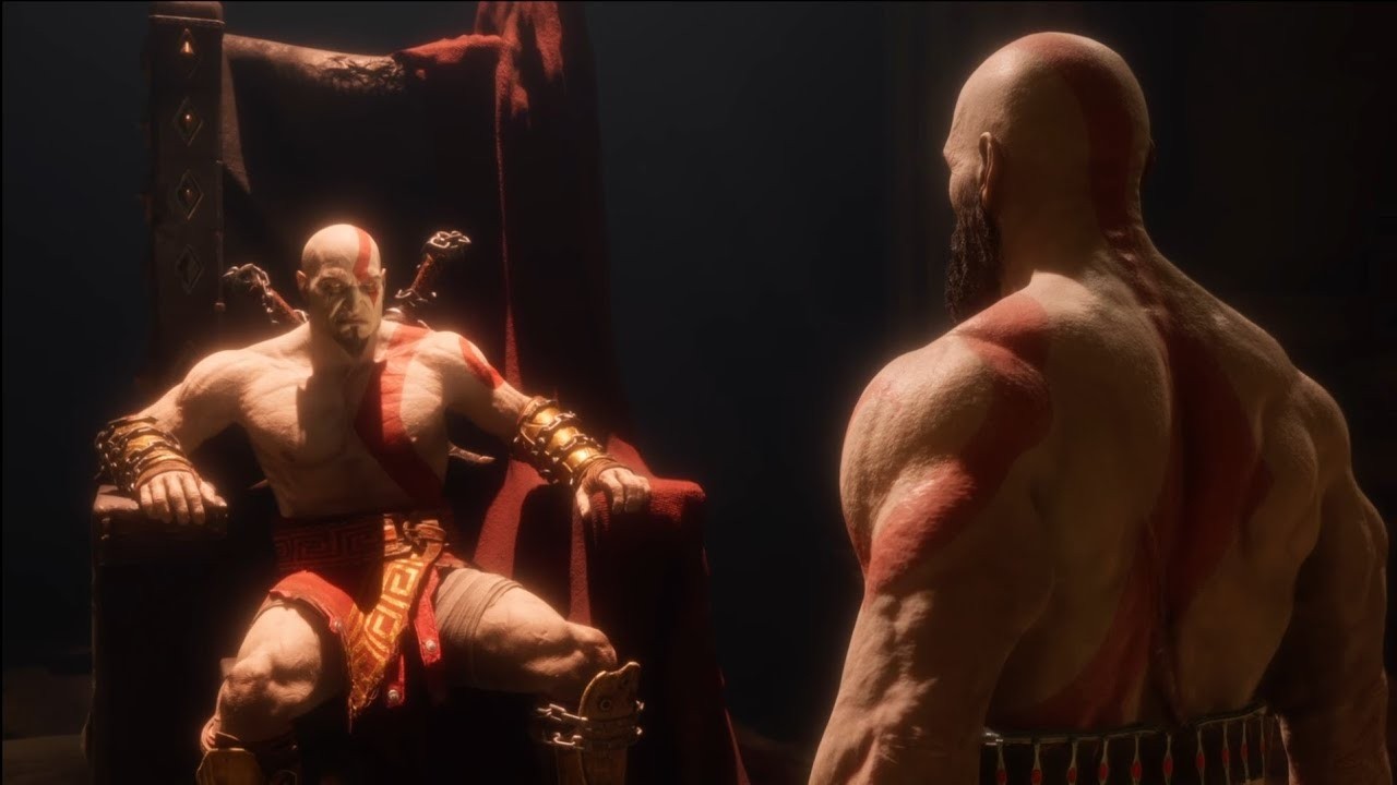 This scene lives rent free in my head | Valhalla Ending – God of War Ragnarök