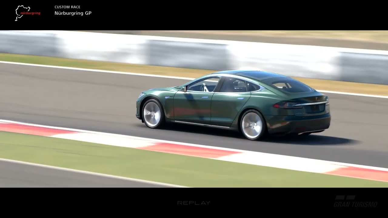 Gran Turismo Sport - Tesla Model S - N&uuml;rburgring GP Circuit Race
