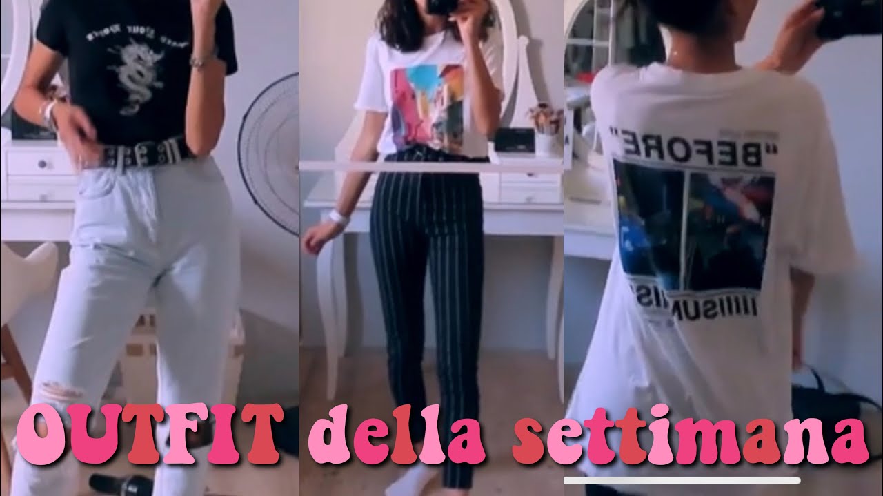 I MIEI OUTFIT PER LA SCUOLA DURANTE LA SETTIMANA!!