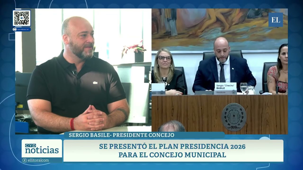 SE PRESENTÓ EL PLAN PRESIDENCIA  2026 PARA EL CONCEJO MUNICIPAL