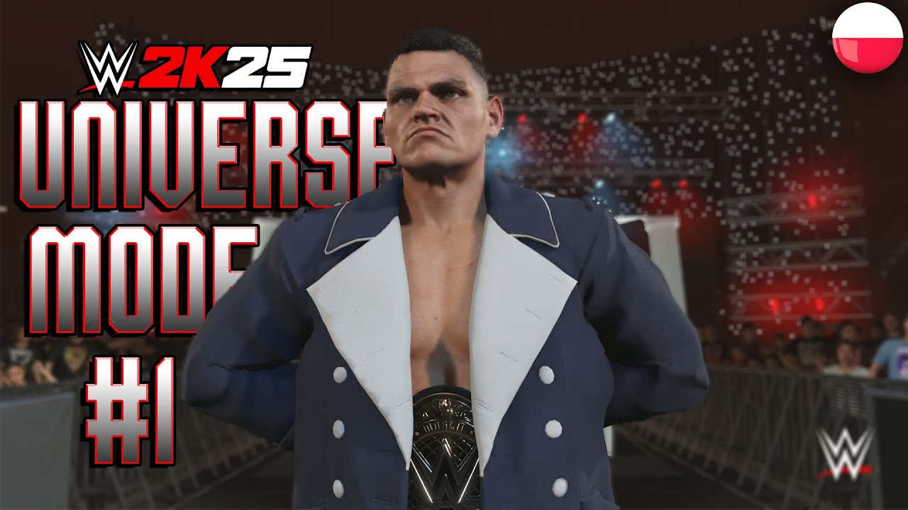 WWE2K25 PL - UNIVERSE MODE - PIERWSZE WALKI - #1