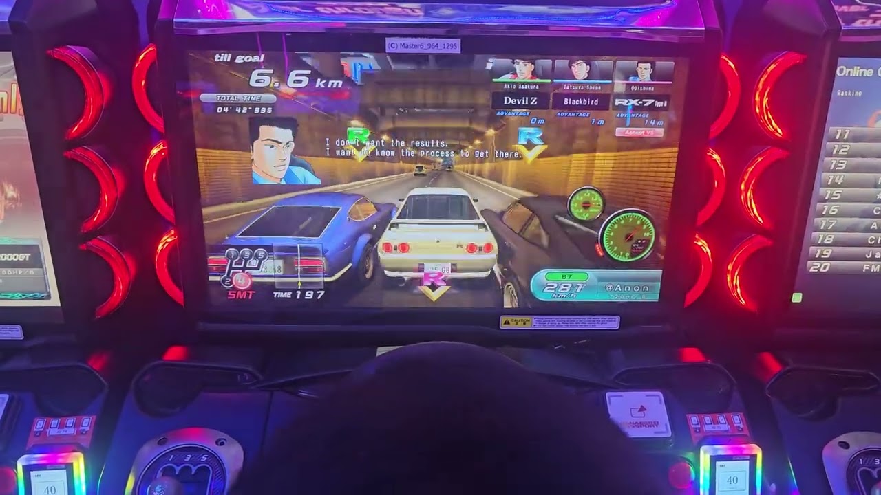Wangan midnight 6rr Pattaya  recing  meter  (red)