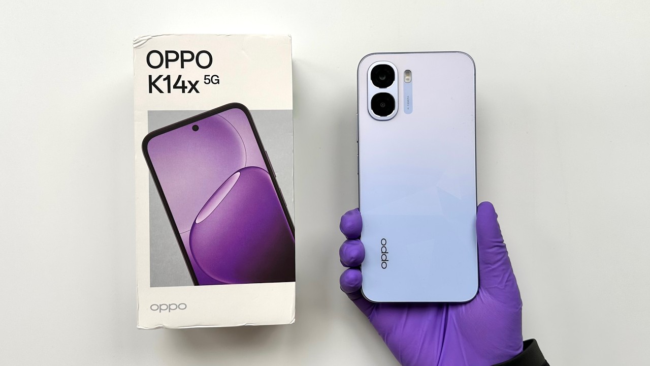 Oppo K14x 5G Unboxing - Camera Test - ASMR