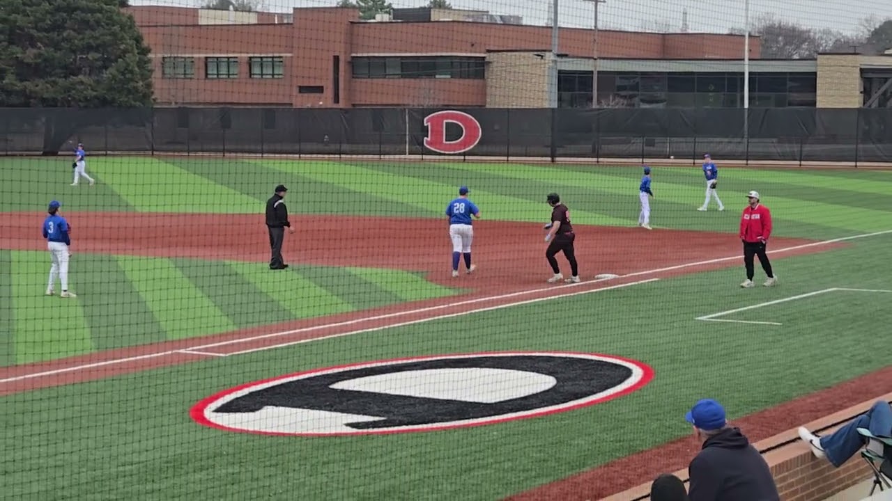 Noah Hanback 11th pitching Mars hill vs Decatur 