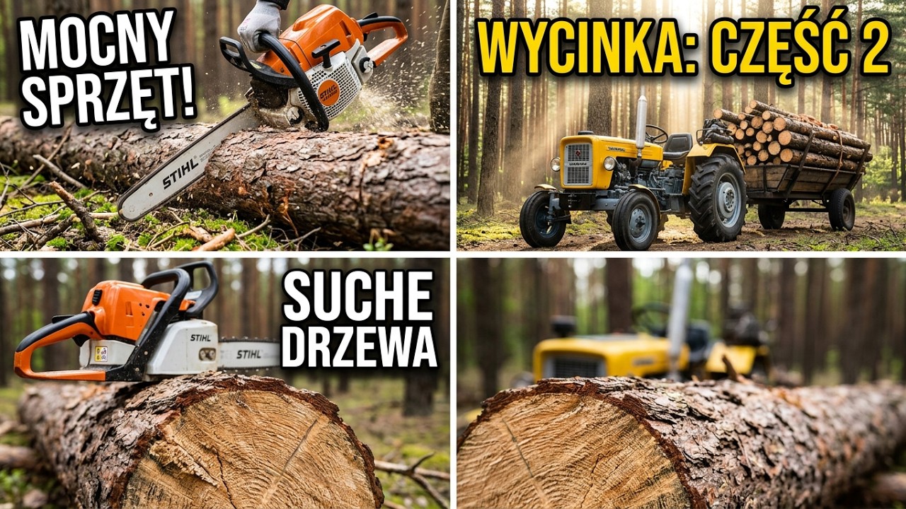 WYCINKA SUCHYCH DRZEW CZ. 2