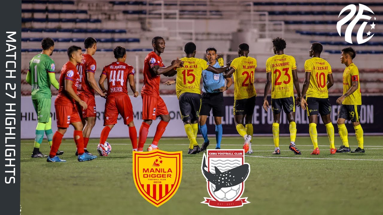 MANILA DIGGER FC VS DYNAMIC HERB CEBU FC || Match Highlights | PFL 2025-2026 | M27