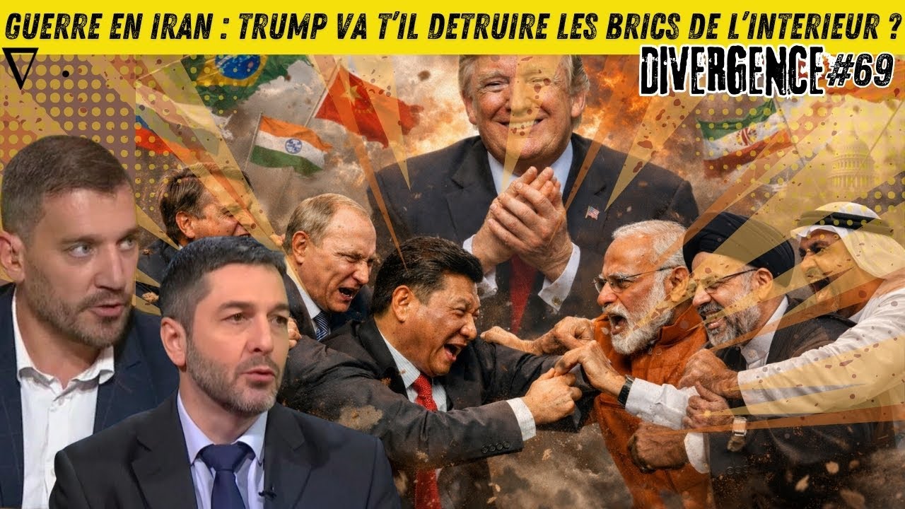 [DIRECT] GUERRE EN IRAN : TRUMP VA T'IL DETRUIRE DE L'INTERIEUR LES BRICS ? | X. MOREAU, F. SORLIN