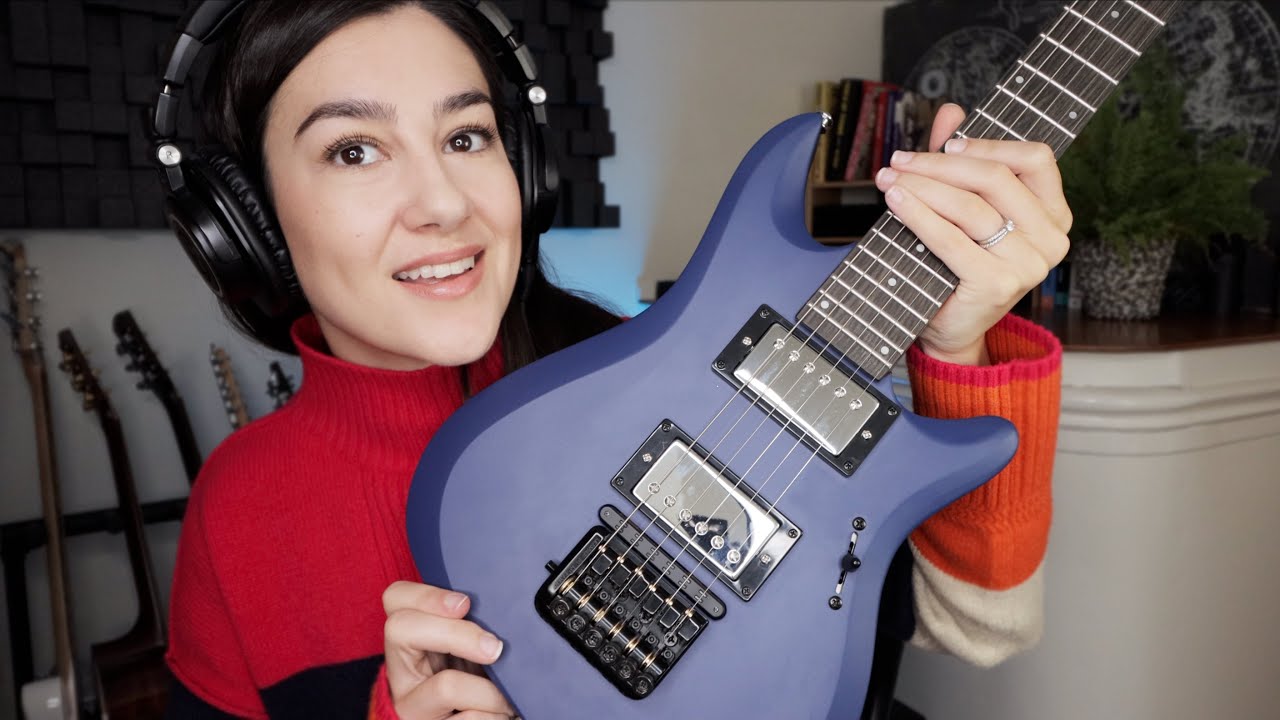 Songwriting with a MIDI guitar...