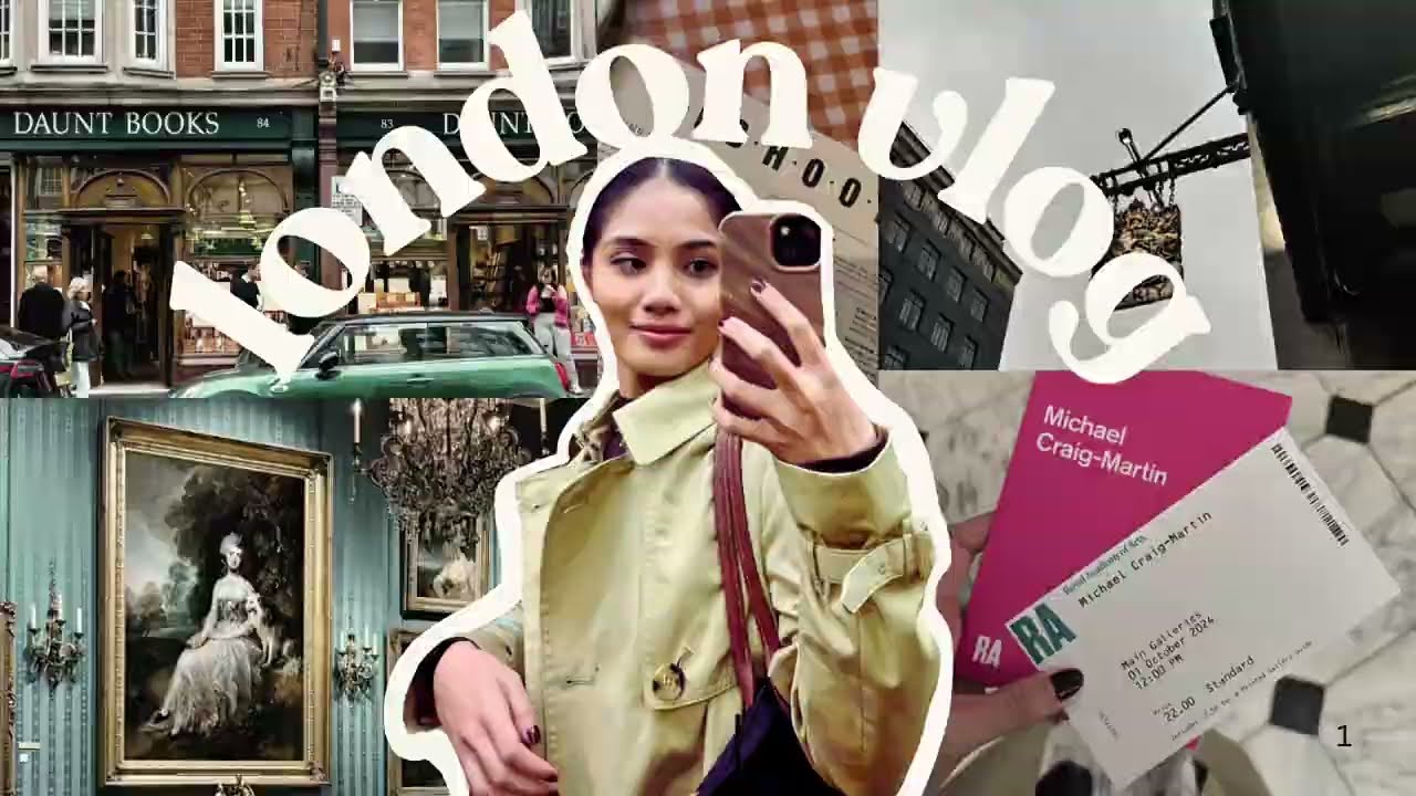 Mini vlog | exploring Marylebone, Soho and Piccadilly