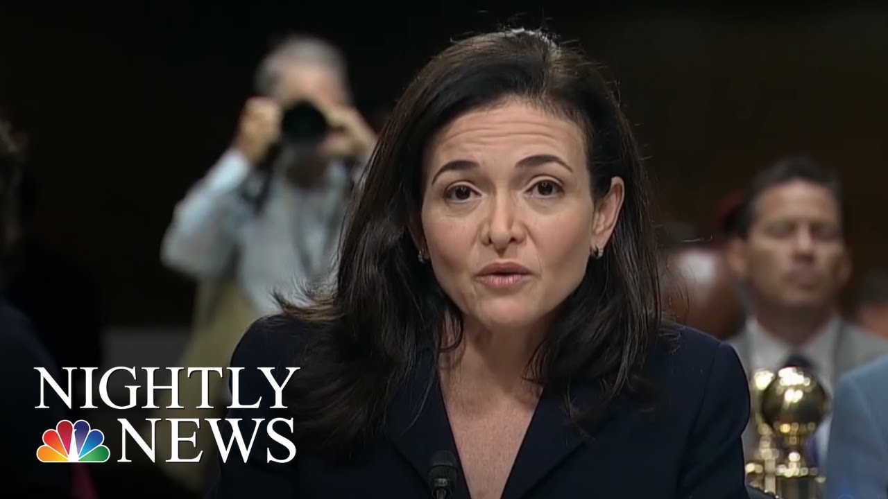 Facebook And Twitter Execs On Defense During Capitol Hill Hearing | NBC Nightly News