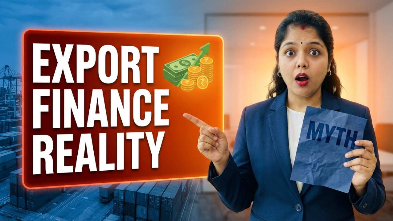 What is Export Finance Really About? | Export Finance for Indian Manufacturers #tradefinance #trade