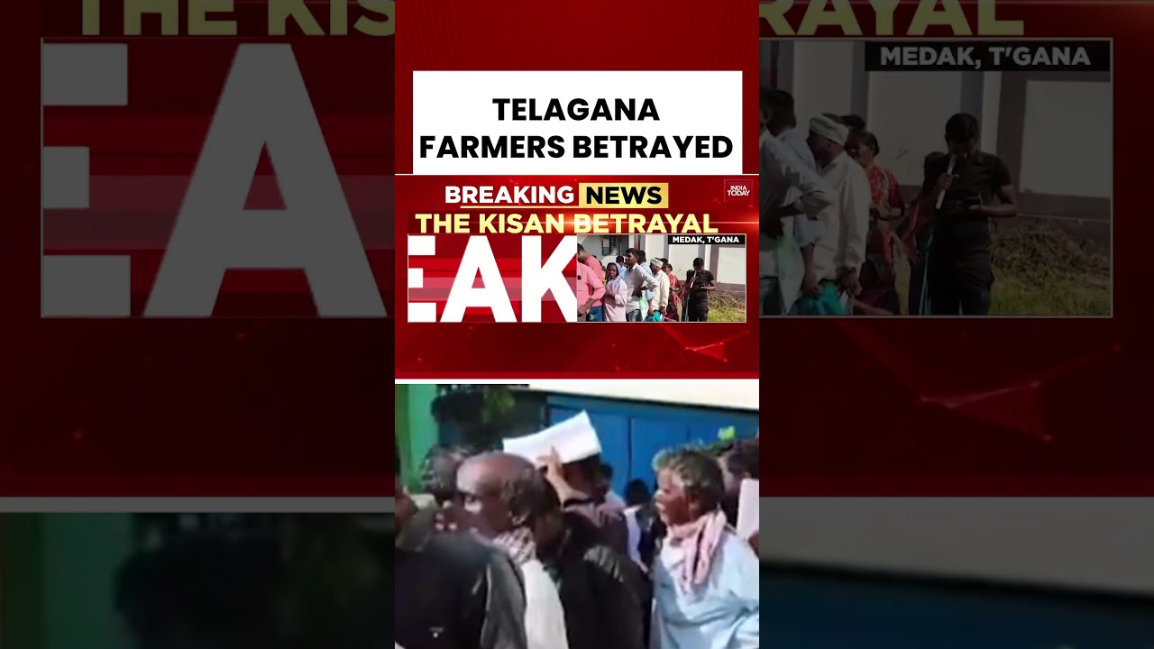 Telangana's Urea Crisis: Farmers in Kilometre-Long Queues, Govt Blames Centre