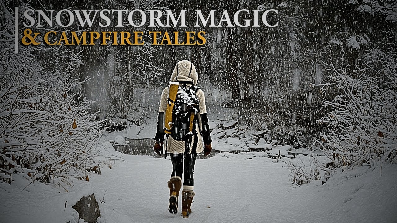 EPIC SNOWFALL | Campfire Hack in the Snow using the White River FC 3.5