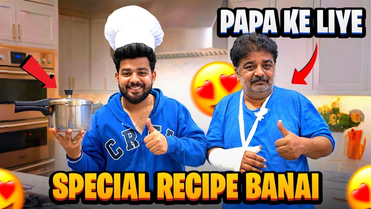 Papa Ka Haath Tutne Ke Baad 😢Papa Ke Liye Banaya Special Khana❤️