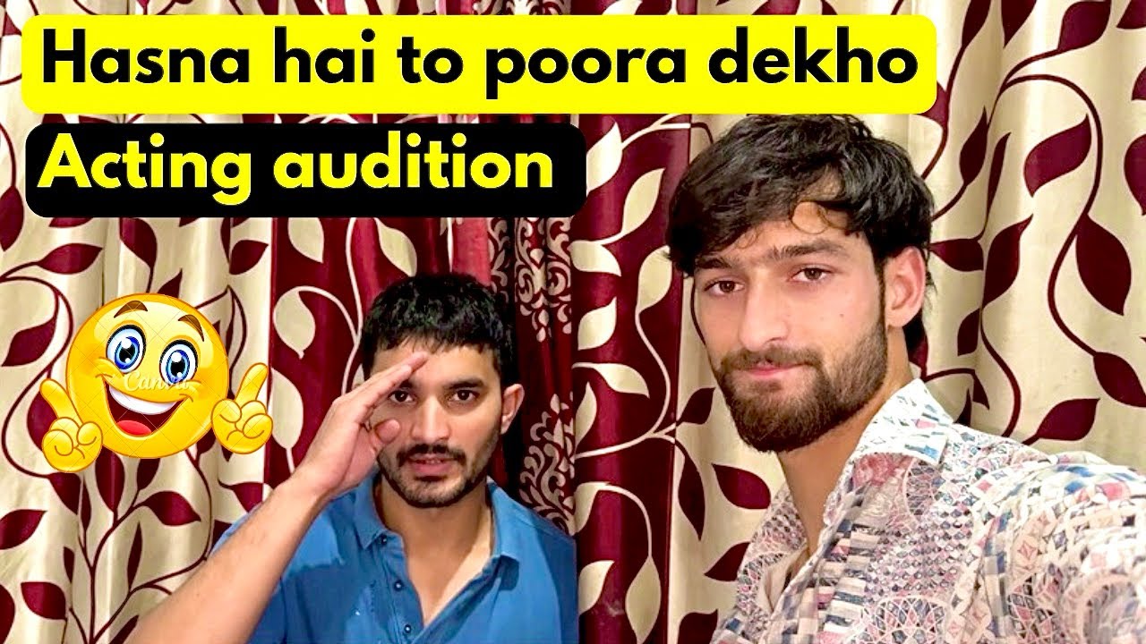 We Tried Auditioning😆It Went Totally Wrong🤣 | Aisa audition kisi ne nahi dekha 🤣🔥| Shahid irshad 