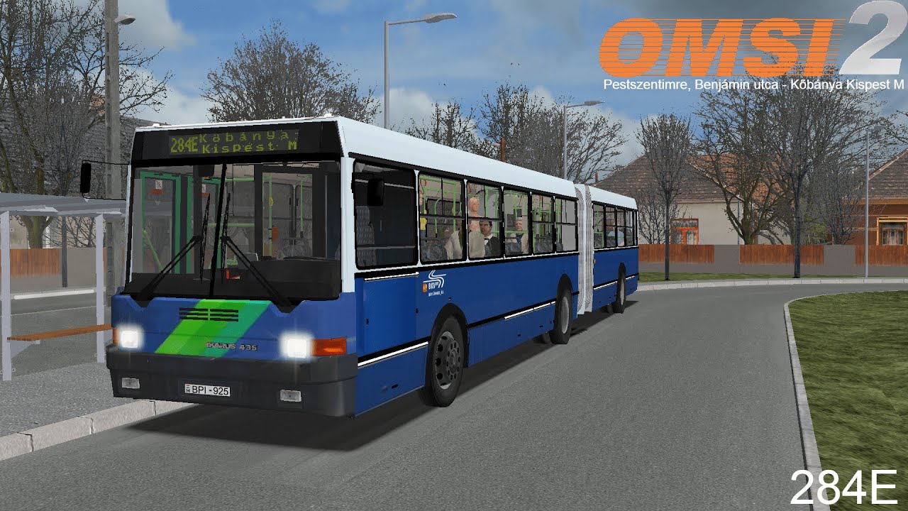 OMSI 2 | 284E | Pestszentimre, Benjámin utca - Kőbánya Kispest M | Ikarus 435