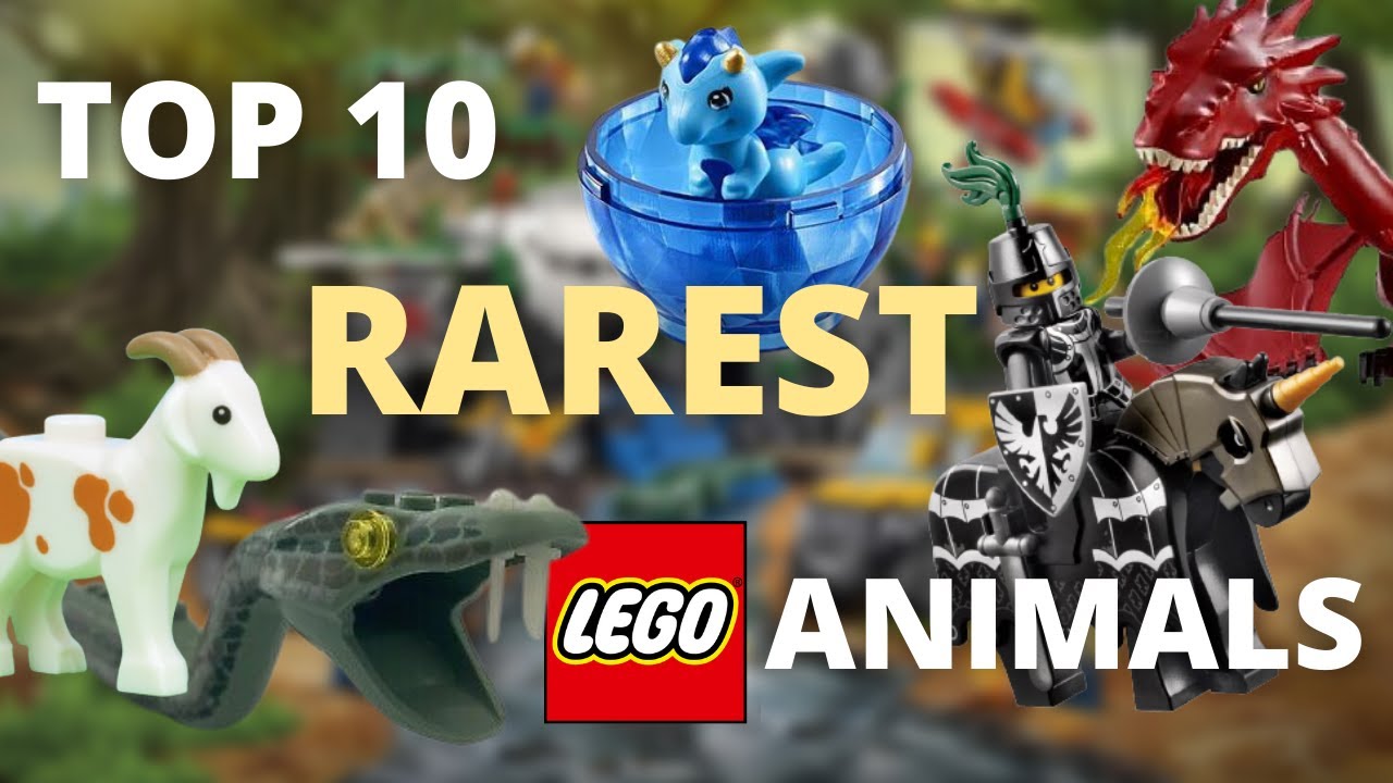 Top Ten Rarest LEGO Animals!