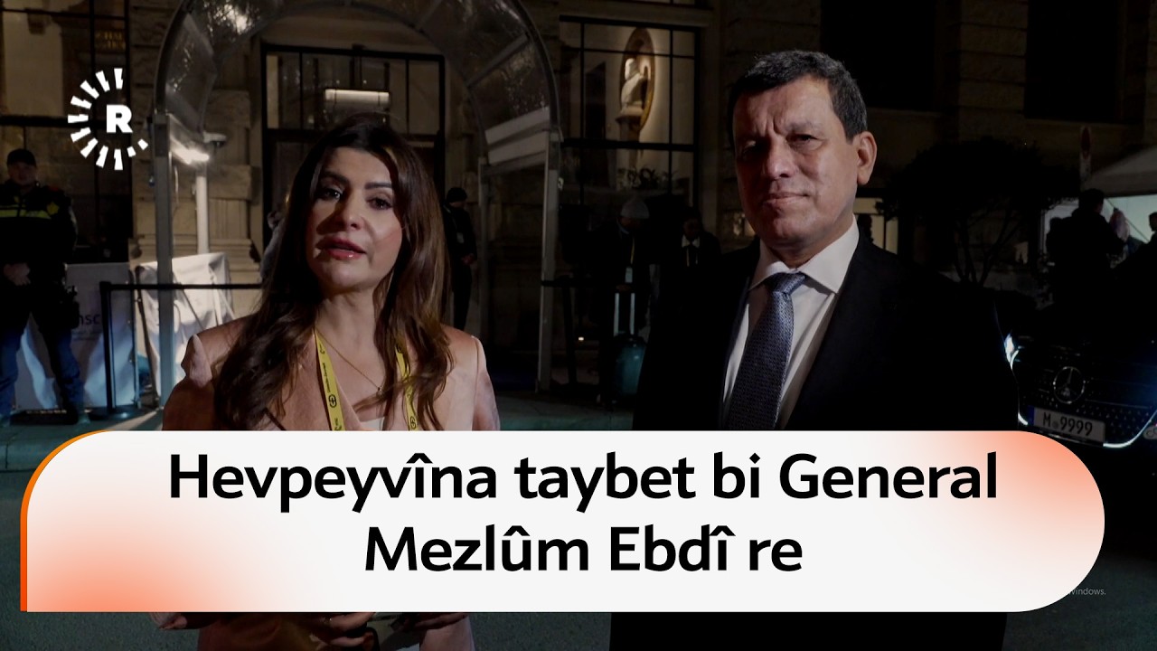 Hevpeyvîna taybet bi General Mezlûm Ebdî re