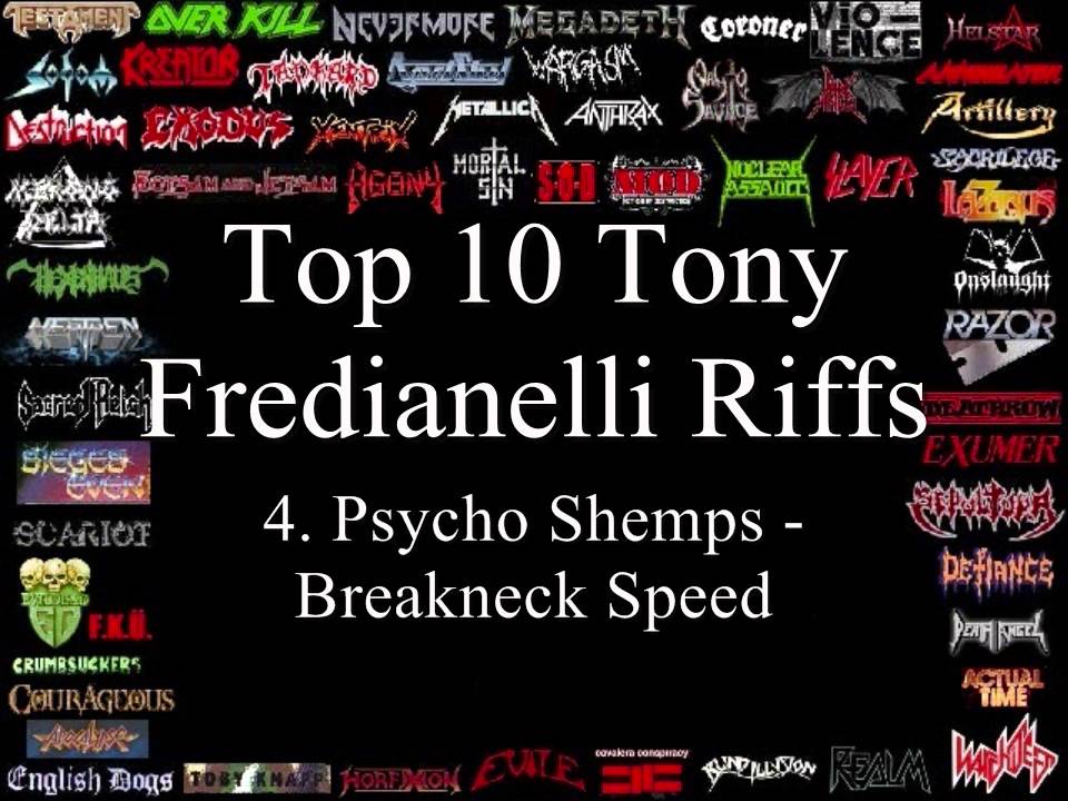 Tony Fredianelli Top 10 Riffs