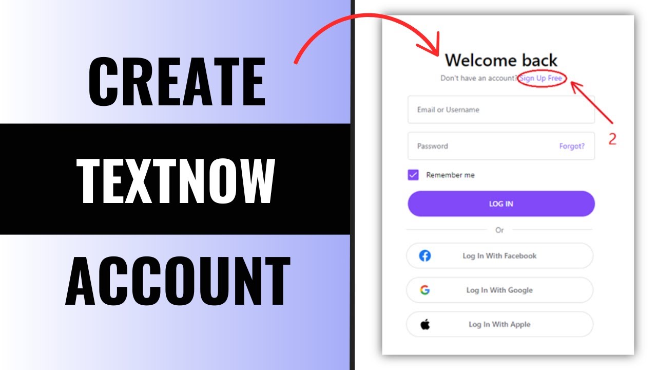How to Sign Up TextNow App 2025 | Open Create TextNow Account
