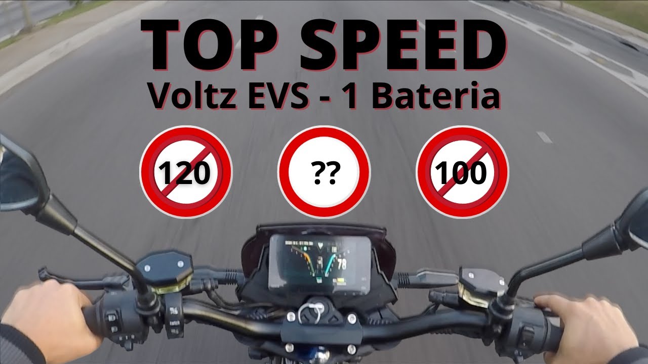 Top Speed Voltz EVS - 1 Bateria.