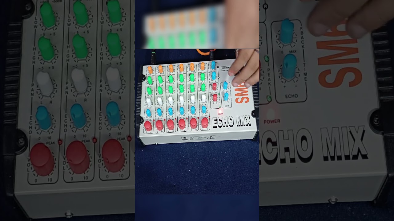 stanger sm6 echo settings #shorts