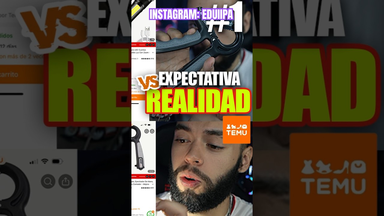 Lo que ped&iacute; VS lo que me lleg&oacute; (Temu) #Review #Temu #Analisis #Unboxing #expectativavsrealidad