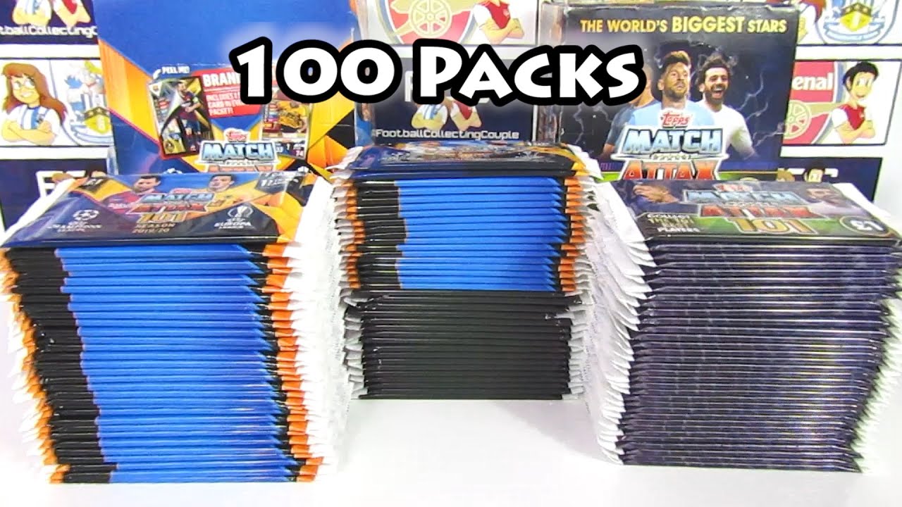 100 Packs! Match Attax 101 2019/20 & 2018/19 Box Opening | 2 Full Boxes | Complete Collection Hunt