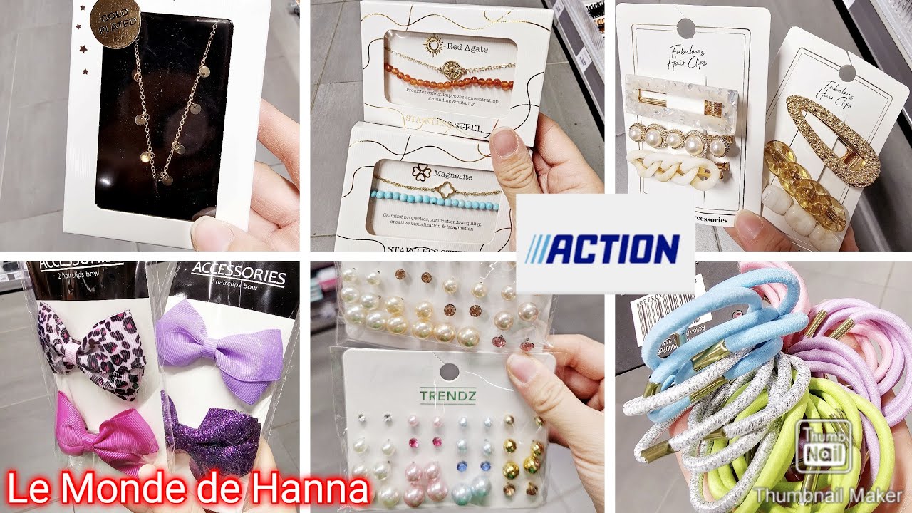 ACTION ARRIVAGE 25-11 BIJOUX ET ACCESSOIRES CHEVEUX
