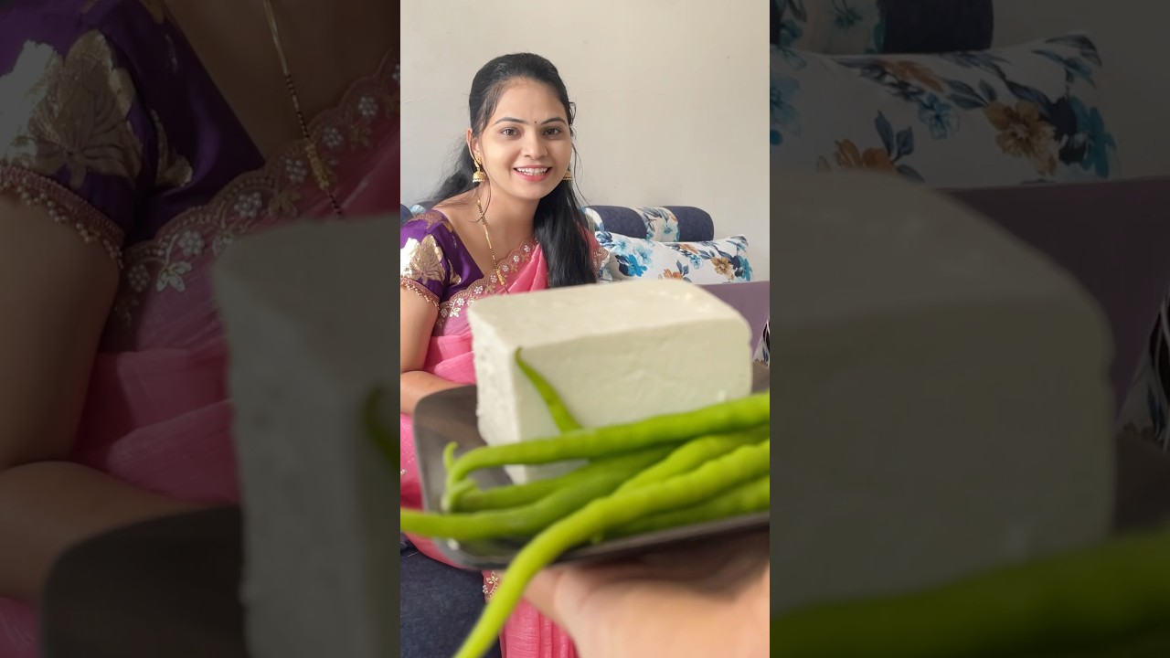 Paneer Thecha 🌶️ 😋 #shorts