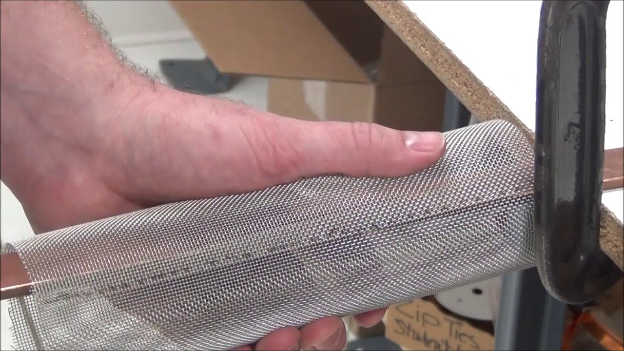 Seam Welding Stainless Steel Mesh Filter